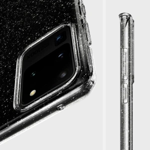 Kup Etui Spigen Liquid Crystal Samsung Galaxy S20 Ultra Glitter Crystal - SPN545CL - {ean13} - Sklep Home Screen