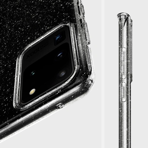 Kup Etui Spigen Liquid Crystal Samsung Galaxy S20 Ultra Glitter Crystal - SPN545CL - {ean13} - Sklep Home Screen
