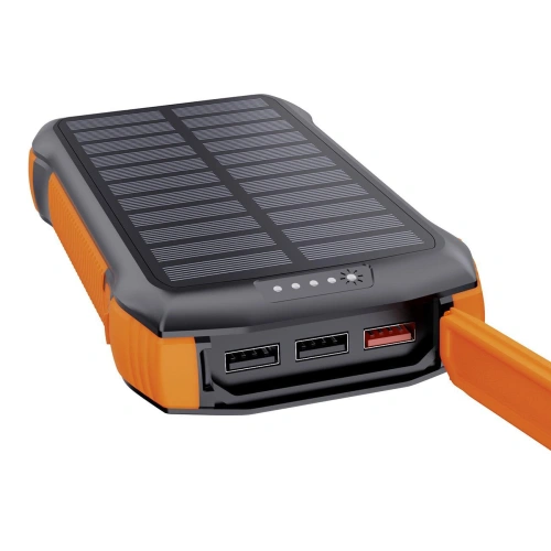 Kup Solární powerbanka s bezdrátovým nabíjením Choetech B657 20000mAh PD 20W/QC 18W/Qi 10W oranžová - CHT166 - {ean13} - Sklep Home Screen