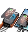 Kup Solární powerbanka s bezdrátovým nabíjením Choetech B657 20000mAh PD 20W/QC 18W/Qi 10W oranžová - CHT166 - {ean13} - Sklep Home Screen