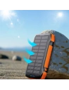 Kup Napelemes powerbank vezeték nélküli töltéssel Choetech B657 20000mAh PD 20W/QC 18W/Qi 10W narancssárga - CHT166 - {ean13} - Sklep Home Screen