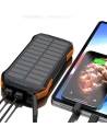 Kup Solární powerbanka s bezdrátovým nabíjením Choetech B659 10000mAh Qi 5W oranžová - CHT167 - {ean13} - Sklep Home Screen