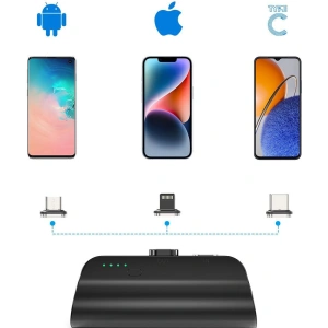 Kup Mini powerbank Choetech B660 3000mAh USB-C/microUSB/Lightning czarny - CHT168 - {ean13} - Sklep Home Screen