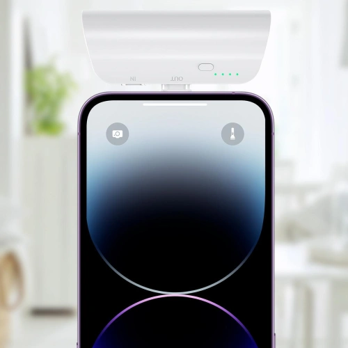 Buy Choetech B660 Mini powerbank 3000mAh USB-C/microUSB/Lightning white - CHT169 - {ean13} - Home Screen Store Europe