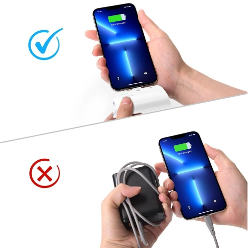 Kup Mini powerbank Choetech B660 3000mAh USB-C/microUSB/Lightning bílý - CHT169 - {ean13} - Sklep Home Screen