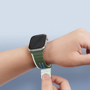 Kup Pasek magnetyczny Dux Ducis Strap (LD Version) Apple Watch 4/5/6/7/SE/8/9/10 40/41/42mm zielony - DDS1732 - {ean13} - Sklep Home Screen