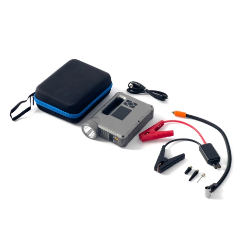 Kup Choetech Jump starter powerbank kompressor TC0017 8000mAh LED-Taschenlampe schwarz - CHT171 - {ean13} - Sklep Home Screen