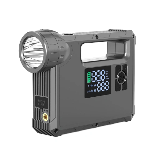 Kup Jump starter powerbank compresor Choetech TC0017 8000mAh lanternă LED negru - CHT171 - {ean13} - Sklep Home Screen