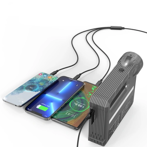 Kup Choetech Jump starter powerbank kompressor TC0017 8000mAh LED-Taschenlampe schwarz - CHT171 - {ean13} - Sklep Home Screen
