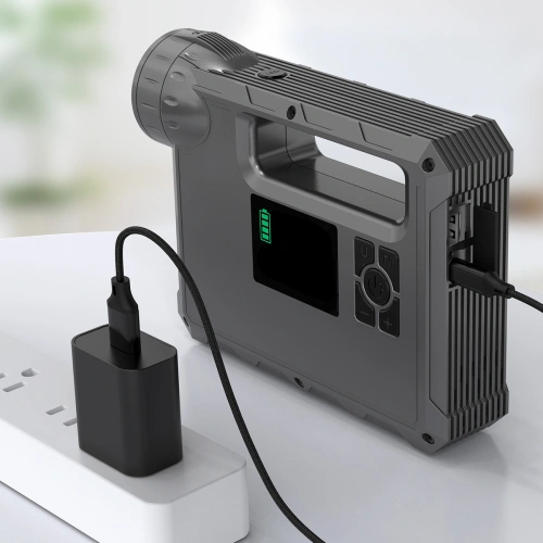 Kup Choetech Jump starter powerbank kompressor TC0017 8000mAh LED-Taschenlampe schwarz - CHT171 - {ean13} - Sklep Home Screen