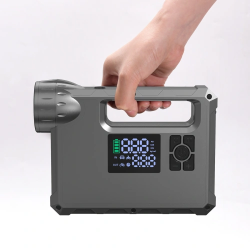 Kup Choetech Jump starter powerbank kompressor TC0017 8000mAh LED-Taschenlampe schwarz - CHT171 - {ean13} - Sklep Home Screen