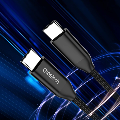 Kup Kabel Choetech XCC-1036 USB-C/USB-C PD 3.1 240W 480 Mbps 2m černý - CHT173 - {ean13} - Sklep Home Screen