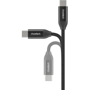 Kup Kabel Choetech XCC-1036 USB-C/USB-C PD 3.1 240W 480 Mbps 2m czarny - CHT173 - {ean13} - Sklep Home Screen