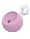Urmă de încărcare MagSafe/Apple Watch Choetech alb roz