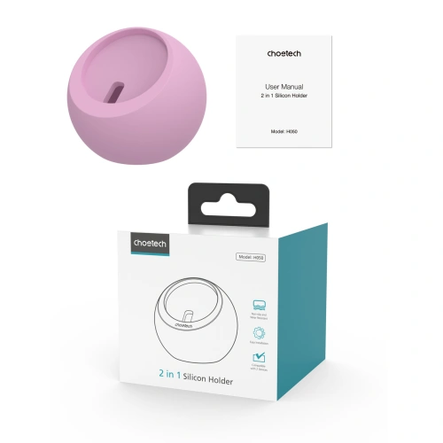 Kup Apple Choetech MagSafe/ Uhren-Ladehalter weiß rosa - CHT174 - {ean13} - Sklep Home Screen