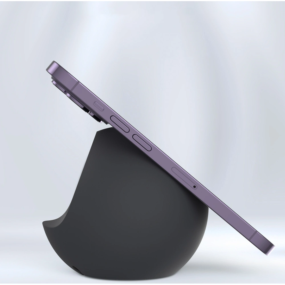 Uchwyt na ładowarkę MagSafe/Apple Watch Choetech biały różowy