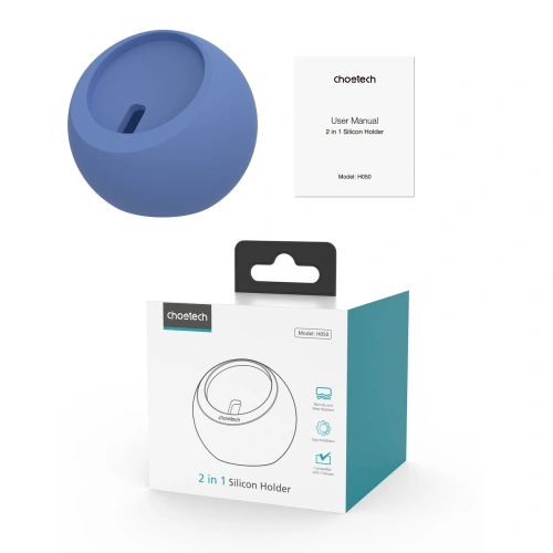 Kup Apple Choetech MagSafe/ Uhren-Ladehalterung blau - CHT175 - {ean13} - Sklep Home Screen