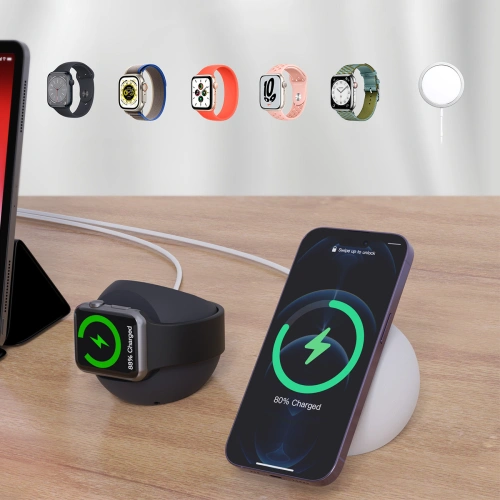 Kup Uchyt na nabíječku MagSafe/Apple Watch Choetech černý - CHT176 - {ean13} - Sklep Home Screen