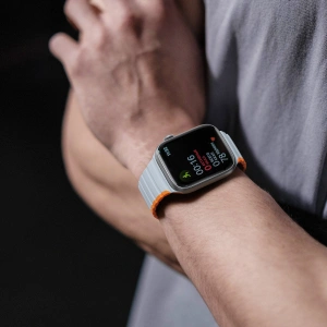 Kup Pasek magnetyczny Dux Ducis Strap (LD Version) Apple Watch 4/5/6/7/SE/8/9/10 40/41/42mm szaro-pomarańczowy - DDS1734 - {ean13} - Sklep Home Screen