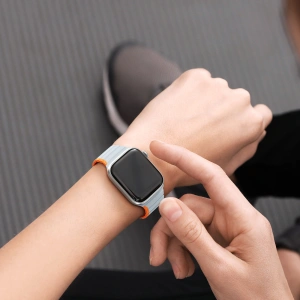 Kup Magnetischer Dux Ducis Strap (LD-Version) Apple Watch 4/5/6/7/SE/8/9/10 40/41/42mm grau-orange - DDS1734 - {ean13} - Sklep Home Screen