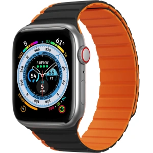 Kup Magnetischer Dux Ducis Strap (LD Version) Apple Watch 4/5/6/7/SE/8/9/10 40/41/42mm schwarz-orange - DDS1735 - {ean13} - Sklep Home Screen