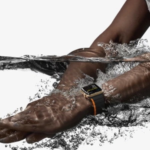 Páskový magnet Dux Ducis Strap (LD verze) Apple Watch 4/5/6/7/SE/8/9/10 40/41/42mm černo-oranžový