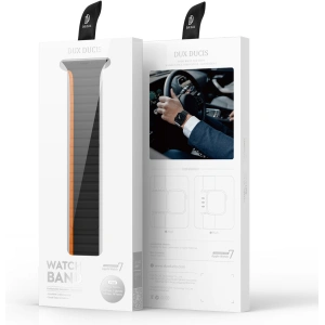 Kup Magnetischer Dux Ducis Strap (LD Version) Apple Watch 4/5/6/7/SE/8/9/10 40/41/42mm schwarz-orange - DDS1735 - {ean13} - Sklep Home Screen