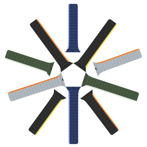 Kup Magnetisches Band Dux Ducis Strap (LD Version) Apple Watch 4/5/6/7/SE/8/9/10 40/41/42mm schwarz-gelb - DDS1736 - {ean13} - Sklep Home Screen