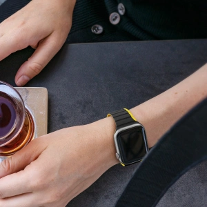 Kup Pasek magnetyczny Dux Ducis Strap (LD Version) Apple Watch 4/5/6/7/SE/8/9/10 40/41/42mm czarno-żółty - DDS1736 - {ean13} - Sklep Home Screen