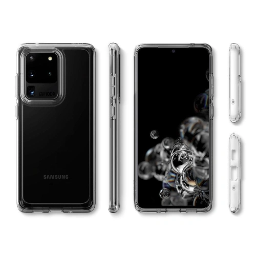 Kup Spigen Samsung Carcasă Ultra Hybrid Galaxy S20 Ultra Crystal Clear - SPN547CL - {ean13} - Sklep Home Screen