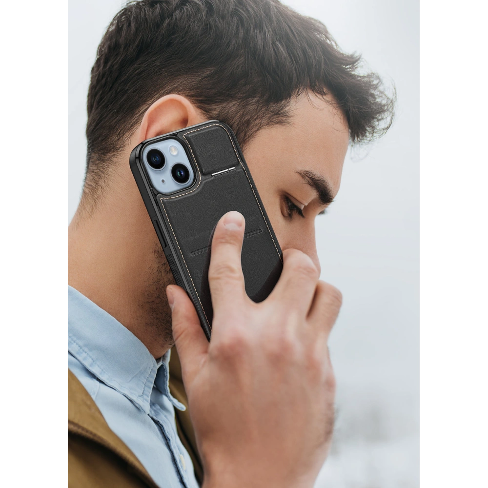 Etui Dux Ducis Rafi Mag MagSafe Apple iPhone 14 Plus / 15 Plus czarne