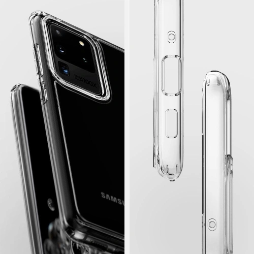 Kup Case Spigen Ultra Hybrid Samsung Galaxy S20 Ultra Kristallklar - SPN547CL - {ean13} - Sklep Home Screen