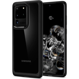 Kup Etui Spigen Ultra Hybrid Samsung Galaxy S20 Ultra Matte Black - SPN548BLK - {ean13} - Sklep Home Screen