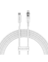 Kup Cablu Baseus Explorer Series USB-C/Lightning 2m 20W (alb) - BSU4358 - {ean13} - Sklep Home Screen
