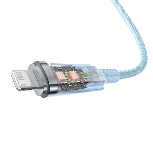 Kup Kabel Baseus Explorer Series USB-A/Lightning 1m 2.4A (modrý) - BSU4359 - {ean13} - Sklep Home Screen
