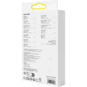 Baseus Explorer Series USB-A/Lightning Cable 1m 2.4A (white)