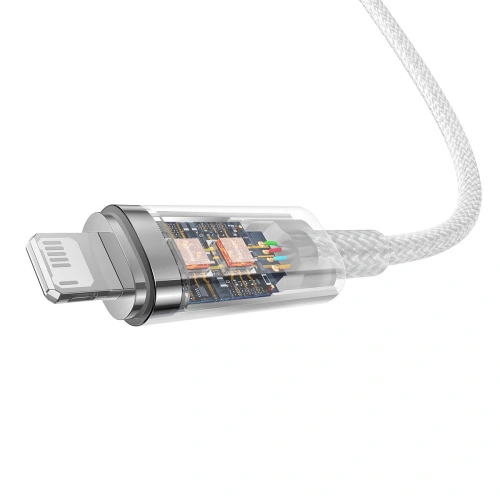 Kup Kabel Baseus Explorer Series USB-A/Lightning 1m 2.4A (bílý) - BSU4360 - {ean13} - Sklep Home Screen