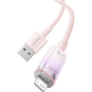 Baseus Explorer Series USB-A/Lightning Cable 1m 2.4A (pink)