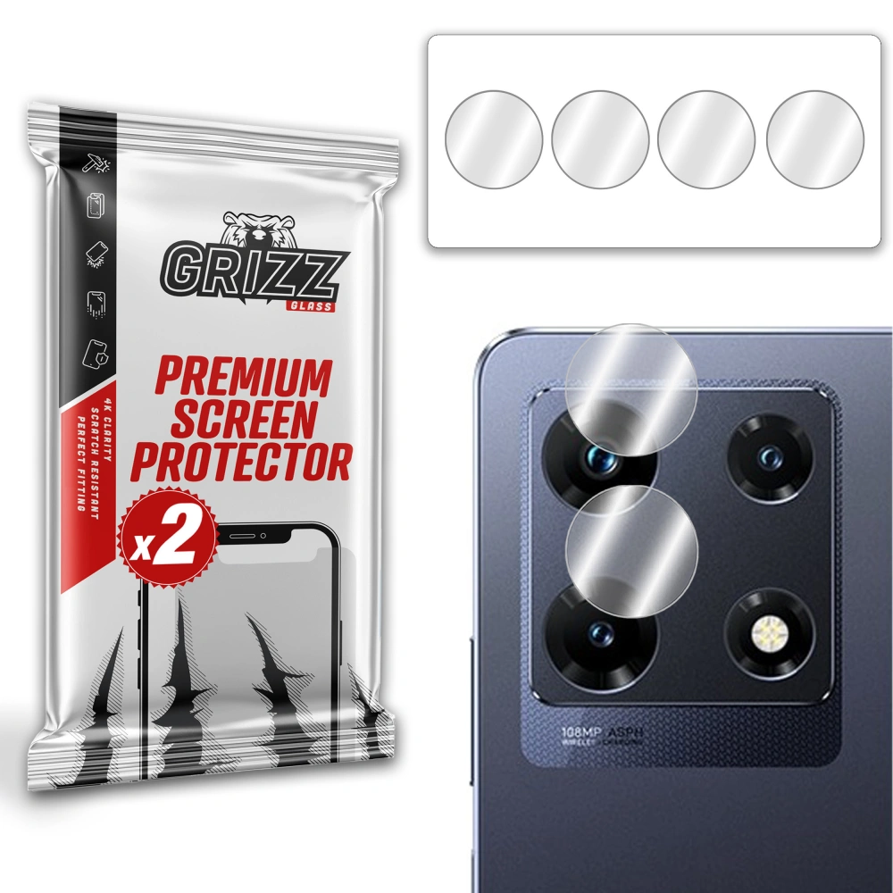 Szkło na aparat GrizzGlass HybridGlass Camera do Infinix Note 30 Pro