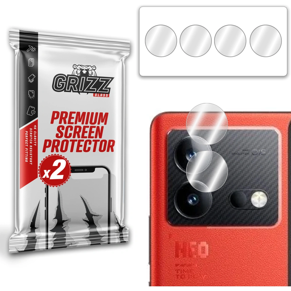 Szkło na aparat GrizzGlass HybridGlass Camera do vivo iQOO Neo8
