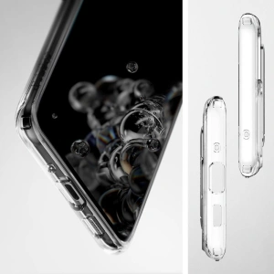 Kup Etui Spigen Ultra Hybrid S Samsung Galaxy S20 Ultra Crystal Clear - SPN549CL - {ean13} - Sklep Home Screen