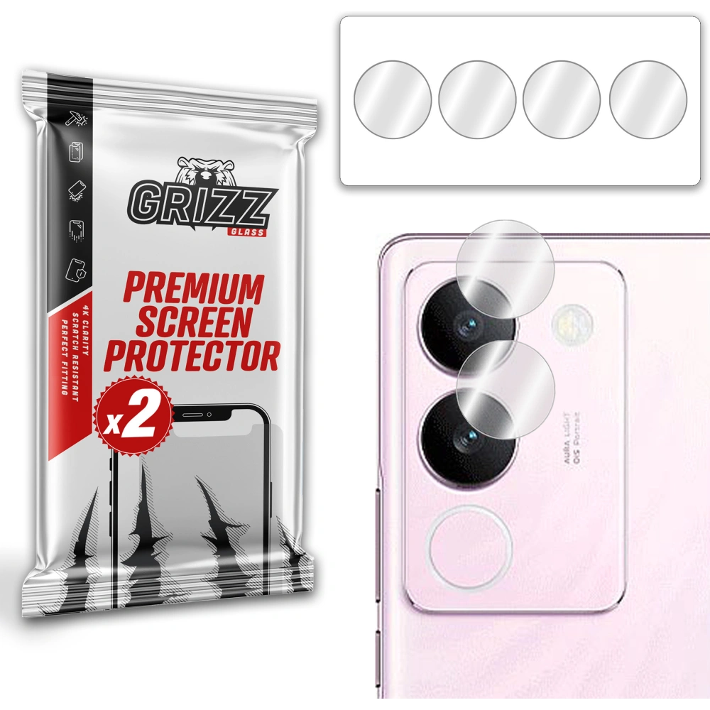 Szkło na aparat GrizzGlass HybridGlass Camera do vivo S17