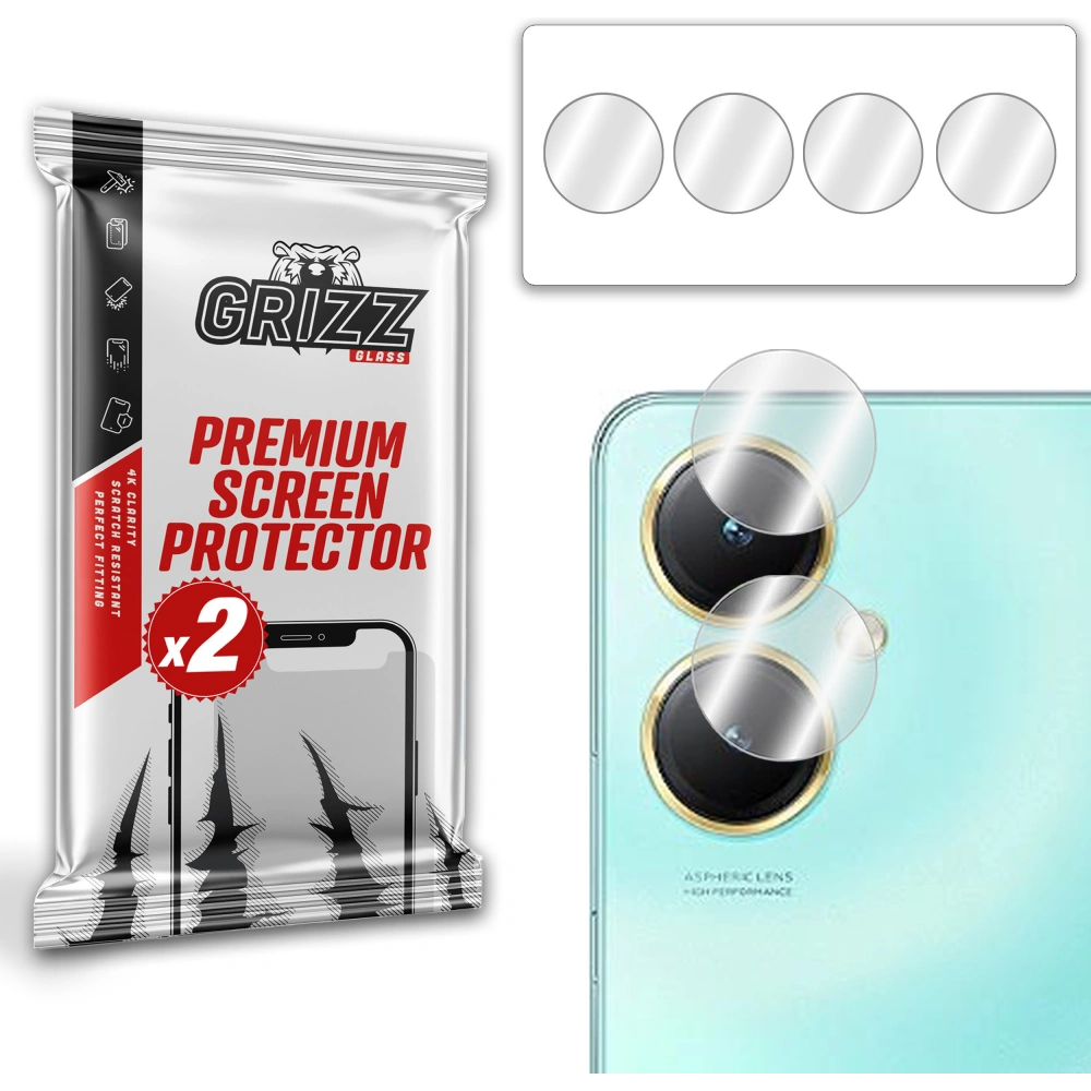 Szkło na aparat GrizzGlass HybridGlass Camera do vivo Y35+