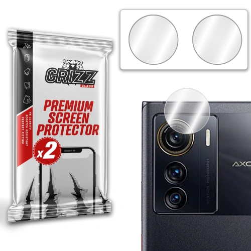 Buy GrizzGlass HybridGlass Camera ZTE Axon 50 Ultra - GRZ5074 - {ean13} - Home Screen Store Europe
