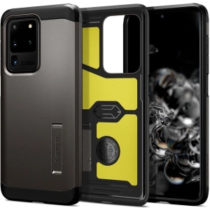 Kup Etui Spigen Tough Armor Samsung Galaxy S20 Ultra Gunmetal - SPN551GNM - {ean13} - Sklep Home Screen