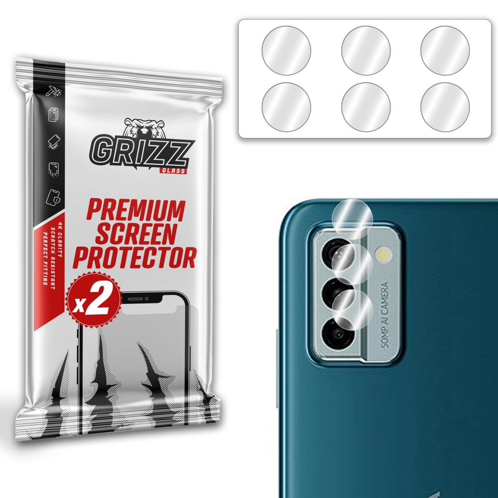 Szkło na aparat GrizzGlass HybridGlass Camera do Nokia C300