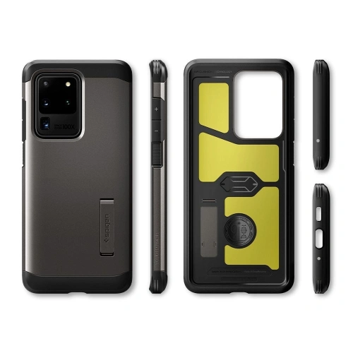 Kup Etui Spigen Tough Armor Samsung Galaxy S20 Ultra Gunmetal - SPN551GNM - {ean13} - Sklep Home Screen