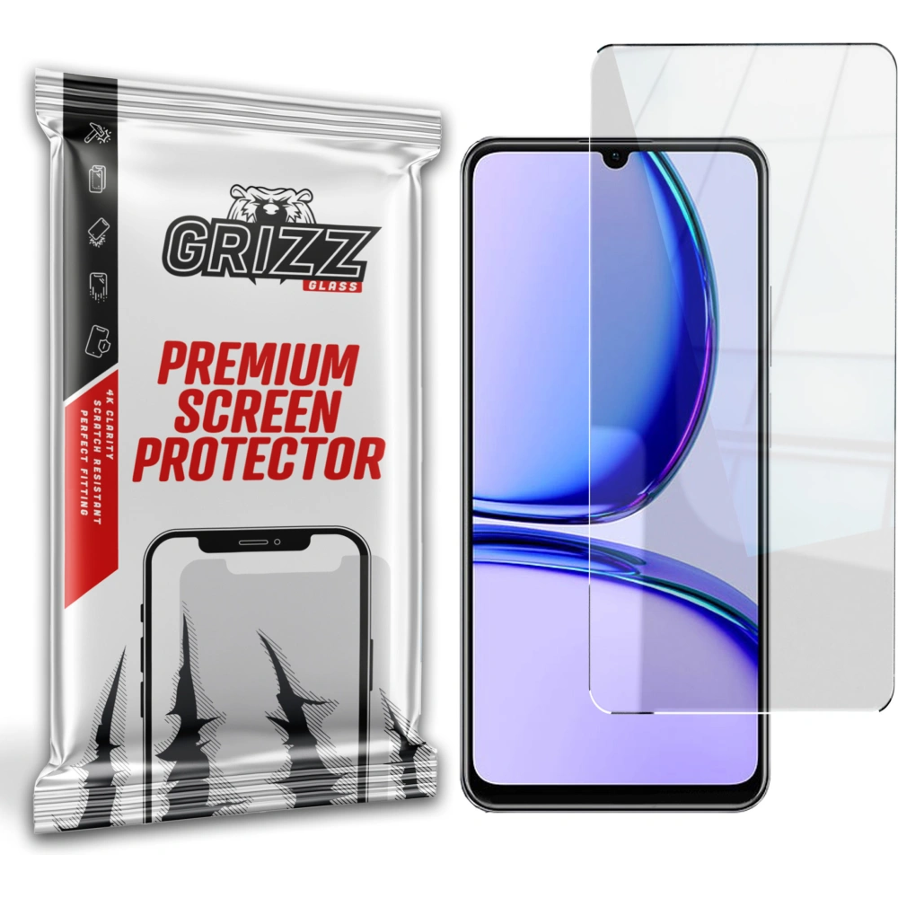 Szkło hybrydowe GrizzGlass HybridGlass do Realme C53