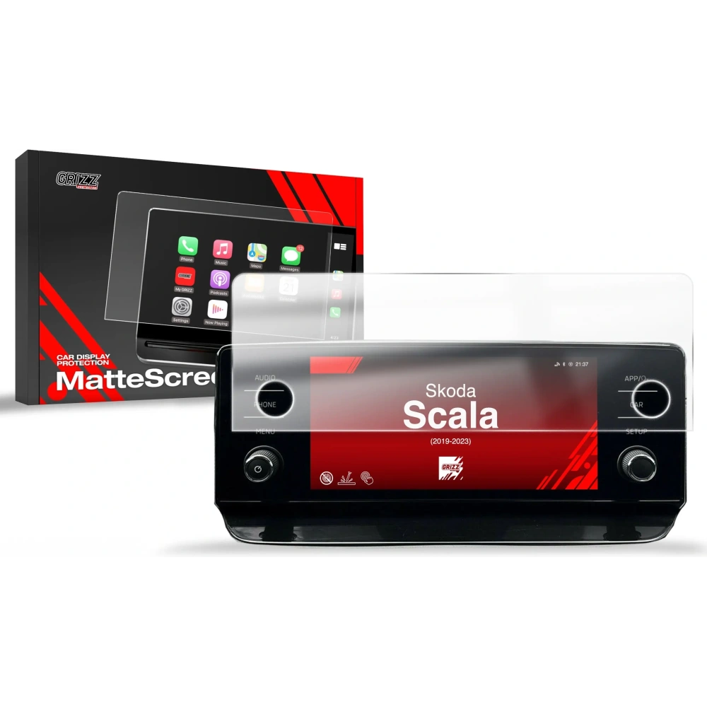 Folia matowa GrizzGlass CarDisplay Protection do Skoda Scala 8" 2019-2023 Bolero