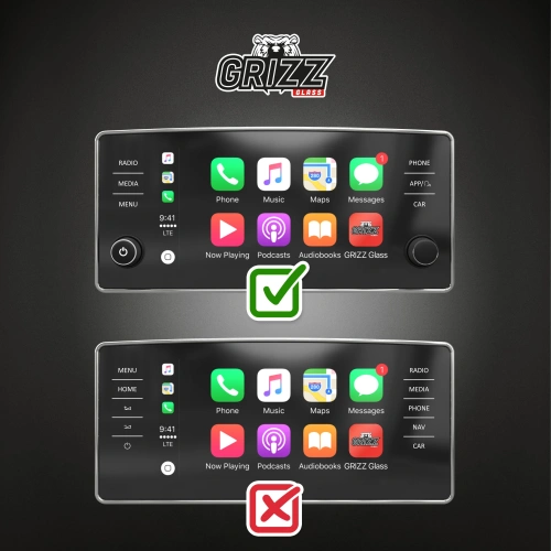 Buy Matte GrizzGlass CarDisplay Protection Skoda Scala 8 cali Bolero - GRZ5150 - {ean13} - Home Screen Store Europe